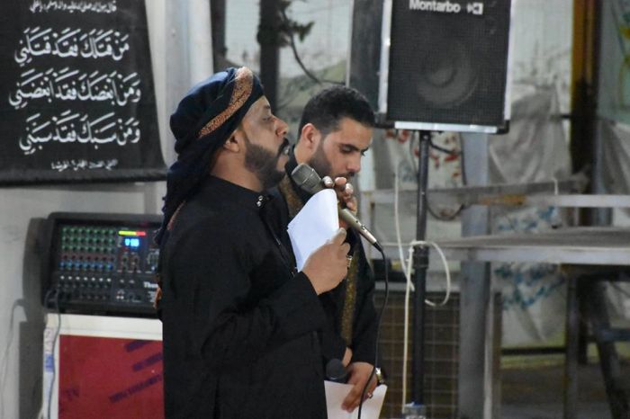 عزاء في الصحن الشريف بمناسبة استشهاد يعسوب الدين وقائد الغر المحجلين