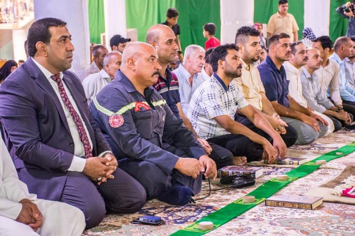 صلاة عيد الفطر المبارك في سرداب السيدة نرجس(ع)
