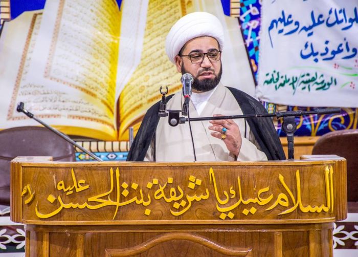 صلاة عيد الفطر المبارك في سرداب السيدة نرجس(ع)