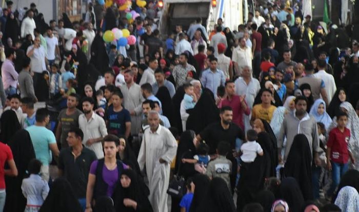 حركة الزائرين في مرقد العلوية الطاهرة شريفة بنت الامام الحسن المجتبى (عليهما السلام)