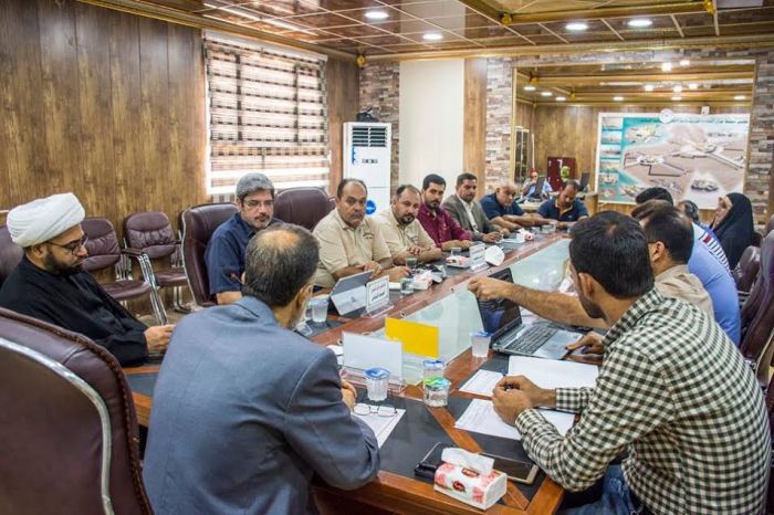 الاجتماعات الدورية لمراحل الإعمار مستمرة في مرقدالعلوية شريفة بنت الإمام الحسن المجتبى (عليه السلام)