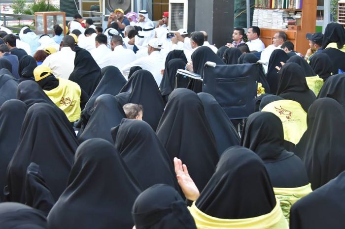 حملة العقيلة وحملة قافلة السلام من دولة السعودية في ضيافة العلوية الطاهرة (ع) .