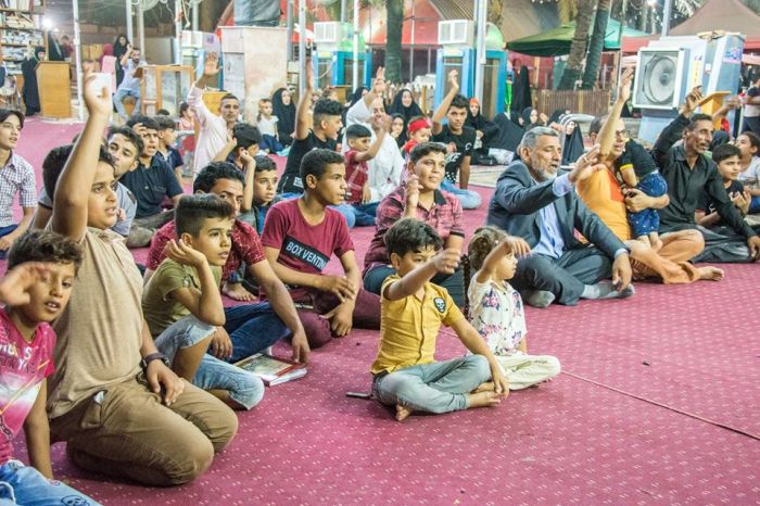 اقامت الأمانة الخاصة للمرقد الطاهر حفلاً بهيجًا بمناسبة عيد الله الأكبر عيد الغدير الأغر .