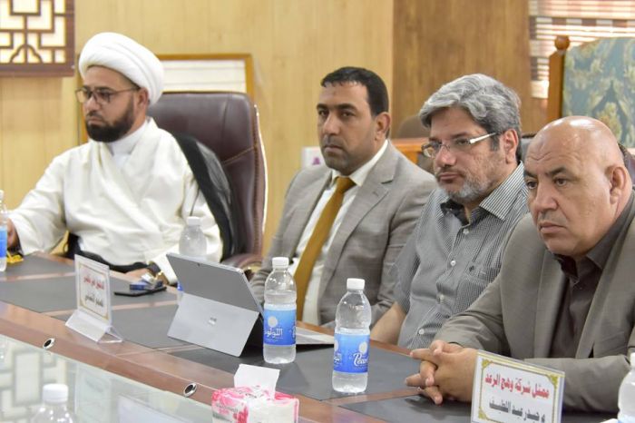 الاجتماع الدوري حول مشروع الإعمار والتوسعة.