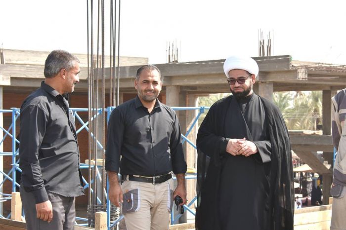 جولة تفقدية للسيد الأمين الخاص في المرقد الشريف.