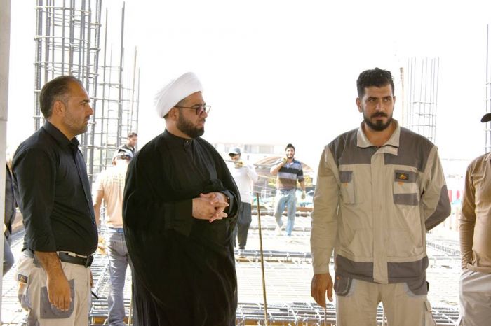 جولة تفقدية للسيد الأمين الخاص في المرقد الشريف.