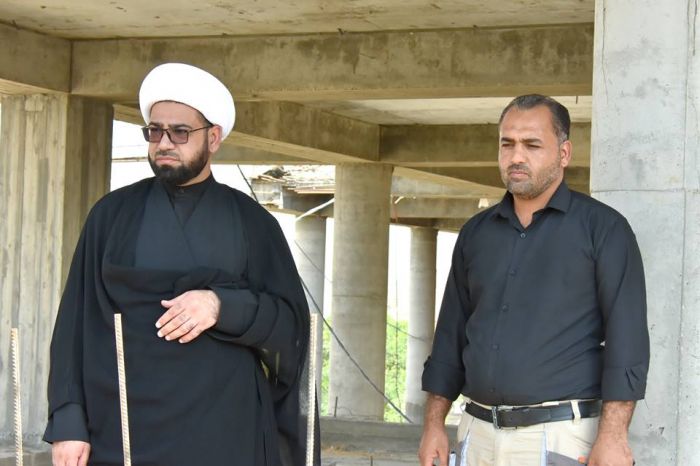 جولة تفقدية للسيد الأمين الخاص في المرقد الشريف.