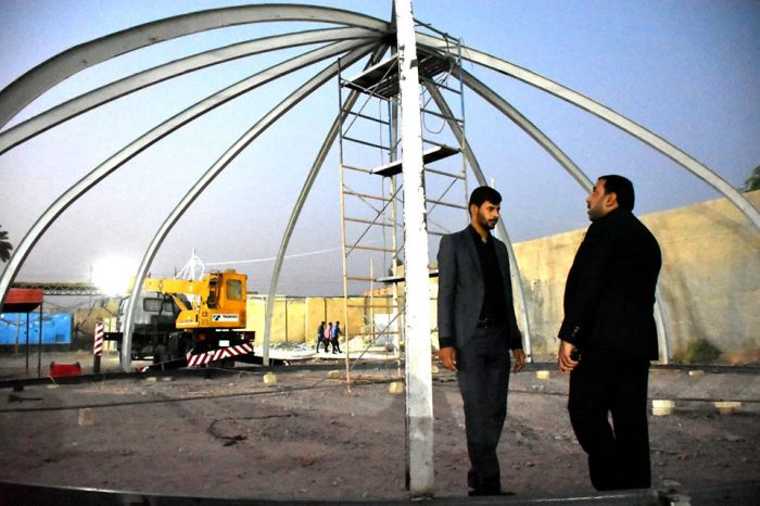 جولة تفقدية للسيد نائب الأمين الخاص للمرقد الطاهر.