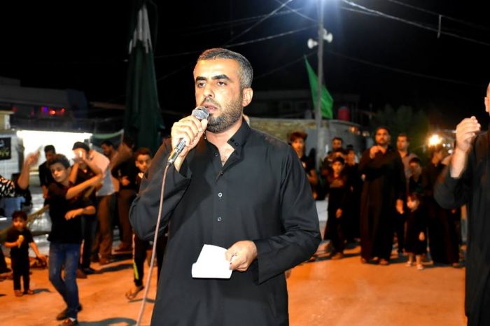 الامانة الخاصة تستقبل المواكب الحسينية المعزية .