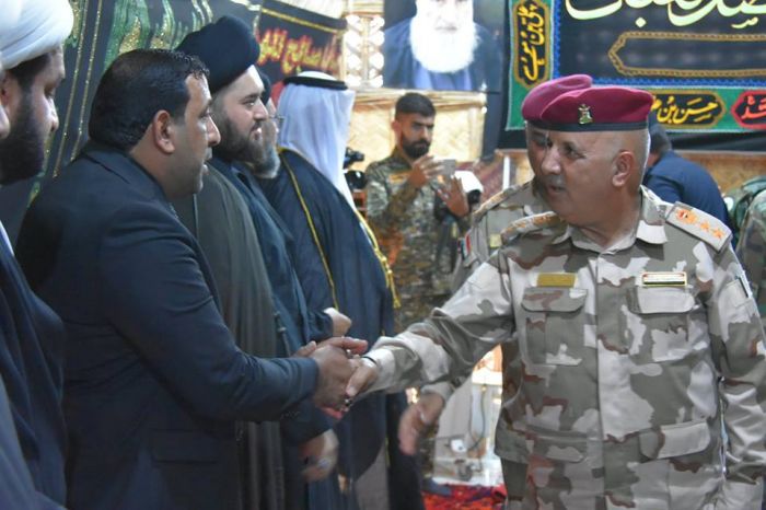مشاركm الامانة الخاصة في افتتاحية مضيف الامام الحسن المجتبى (ع) الواقع على سدة سامراء .
