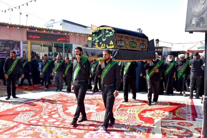 ذكرى استشهاد طبيبة المعلولين وقاضية حاجات الطالبين العلوية الشريفة بنت الامام الحسن المجتبى ( ع ) 20 محرم الحرام .