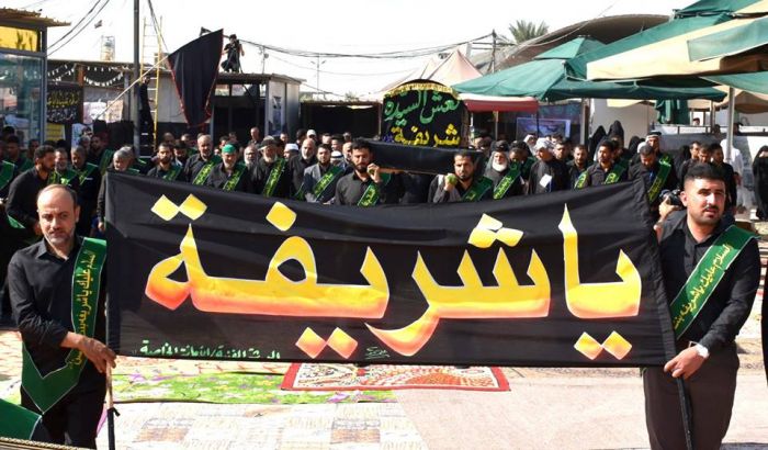 ذكرى استشهاد طبيبة المعلولين وقاضية حاجات الطالبين العلوية الشريفة بنت الامام الحسن المجتبى ( ع ) 20 محرم الحرام .