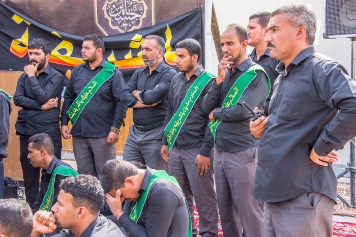 مراسيم تشييع النعش الرمزي للإمام السجاد(ع)
