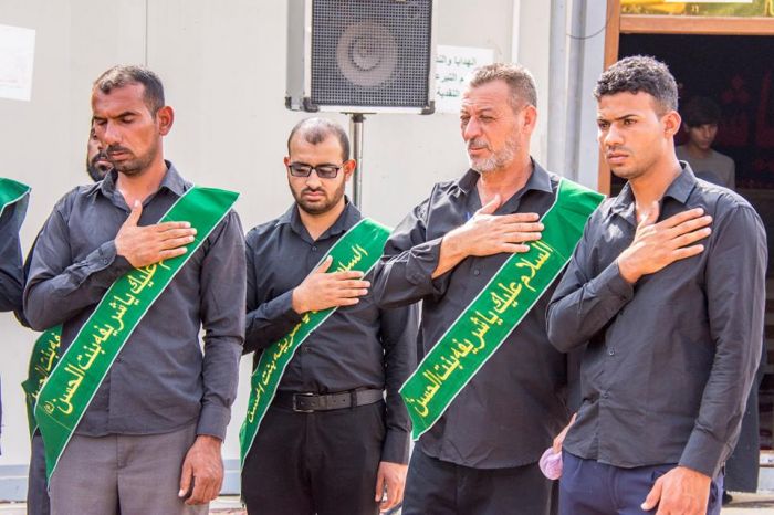 مراسيم تشييع النعش الرمزي للإمام السجاد(ع)