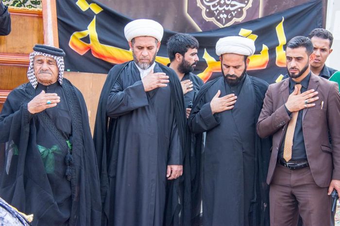 مراسيم تشييع النعش الرمزي للإمام السجاد(ع)
