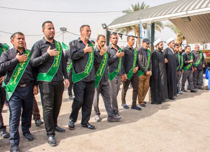 مراسيم تشييع النعش الرمزي للإمام السجاد(ع)