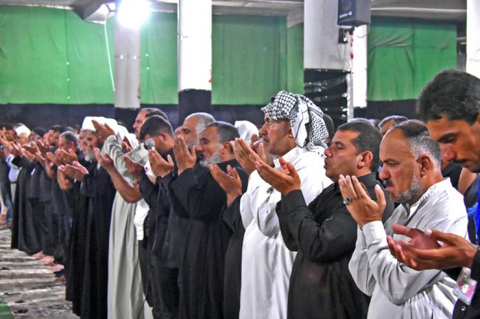 صلاة الجماعة المباركة بإمامة الشيخ رؤوف الفتلاوي (دام توفيقه)