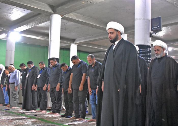 صلاة الجماعة المباركة بإمامة الشيخ رؤوف الفتلاوي (دام توفيقه)
