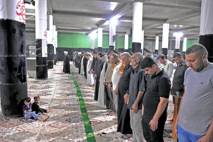 صلاة الجماعة المباركة بإمامة الشيخ رؤوف الفتلاوي (دام توفيقه)