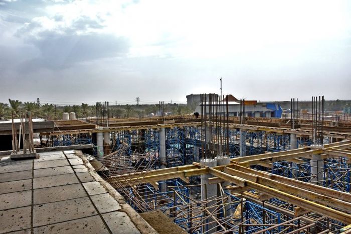 استمرار العمل في الاروقة الامامية وغيرها