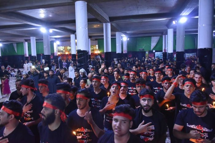 استمرار المجالسالعزائية في المرقد الطاهر