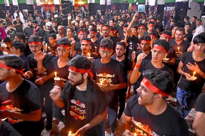 استمرار المجالسالعزائية في المرقد الطاهر