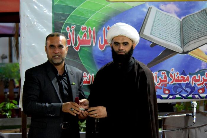 أقام مركز علوم القرآن الكريم التابع للمرقد الطاهرة المحفل القراني الشهري .