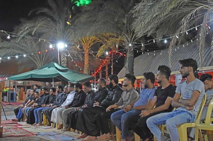 أقام مركز علوم القرآن الكريم التابع للمرقد الطاهرة المحفل القراني الشهري .