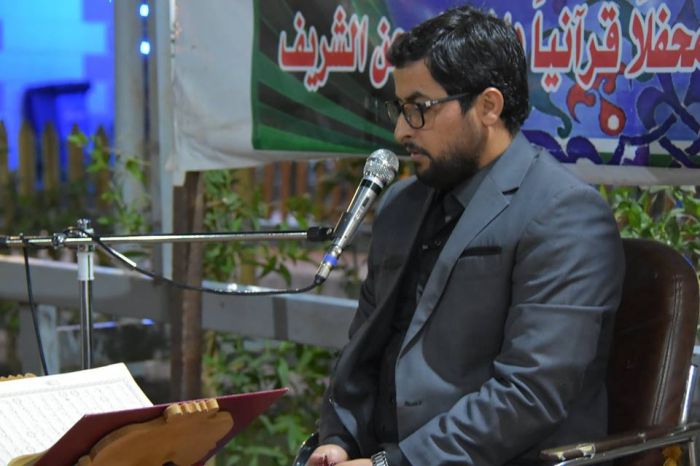أقام مركز علوم القرآن الكريم التابع للمرقد الطاهرة المحفل القراني الشهري .