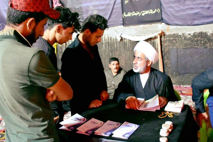 الامانة الخاصة تخصص محطات للإجابة عن الاستفتاءات الشرعية خدمةً لزائري مرقد العلوية شريفة بنت الإمام الحسن (ع)