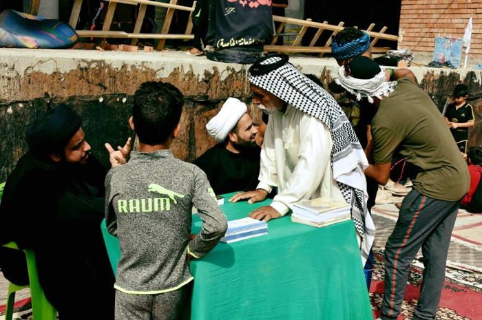 الامانة الخاصة تخصص محطات للإجابة عن الاستفتاءات الشرعية خدمةً لزائري مرقد العلوية شريفة بنت الإمام الحسن (ع)