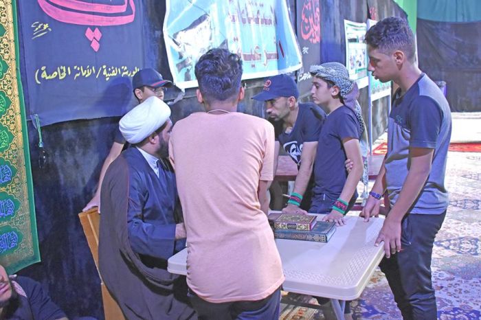 الامانة الخاصة تخصص محطات للإجابة عن الاستفتاءات الشرعية خدمةً لزائري مرقد العلوية شريفة بنت الإمام الحسن (ع)