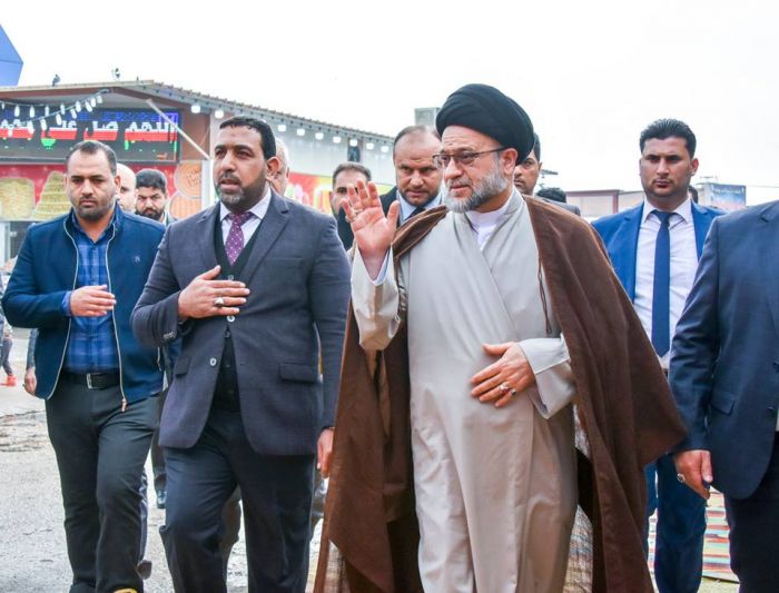 متابعة ميدانية لرئيس ديوان الوقف الشيعي في مرقد العلوية الشريفة بنت الامام الحسن المجتبى (ع)