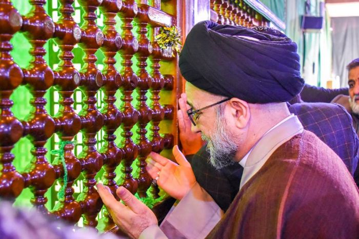 متابعة ميدانية لرئيس ديوان الوقف الشيعي في مرقد العلوية الشريفة بنت الامام الحسن المجتبى (ع)