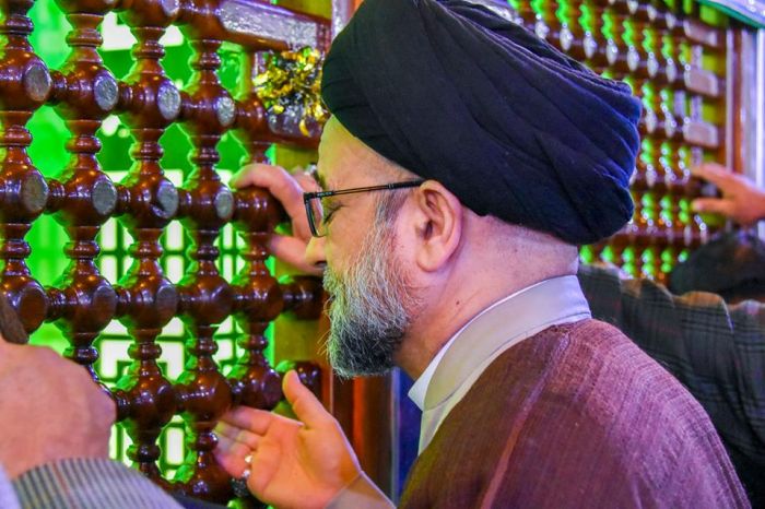 متابعة ميدانية لرئيس ديوان الوقف الشيعي في مرقد العلوية الشريفة بنت الامام الحسن المجتبى (ع)