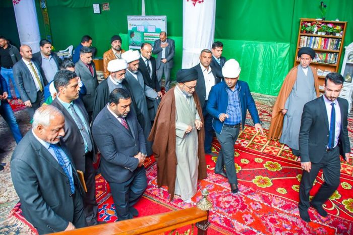 متابعة ميدانية لرئيس ديوان الوقف الشيعي في مرقد العلوية الشريفة بنت الامام الحسن المجتبى (ع)