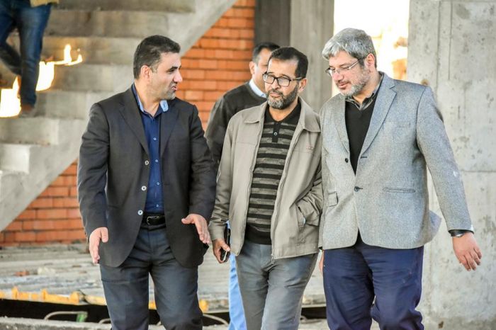 جولة تفقدية للشيخ رؤوف الفتلاوي ( دام عزة ) الأمين الخاص في المرقد الطاهر .