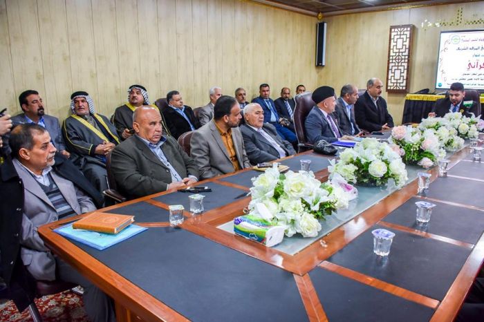 أقامت شعبة الشؤون الفكرية والثقافية في المرقد الشريف ندوتها العلمية الثقافية الثانية تحت عنوان : (بلاغة التعبير القرآني)