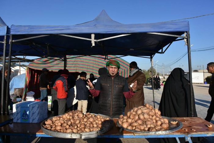 المواكب الحسينية في مرقد العلوية شريفة بنت الامام الحسن المجتبى (ع) .