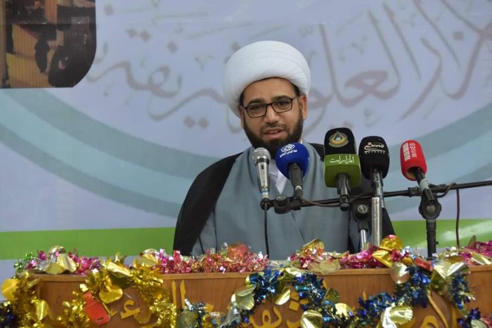 يشهد مرقد العلوية الشريفة بنت الامام الحسن افتتاح رواق الامام الحسن المجتبى ورواق السيدة ام البنين عليهما السلام