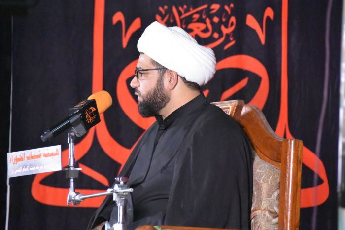 احيت الامانة الخاصة لمزار العلوية الطاهرة الشريفة بنت الامام الحسن المجتبى (عليهما السلام) ذكرى جرح الامام علي بن أبي طالب (عليه السلام)