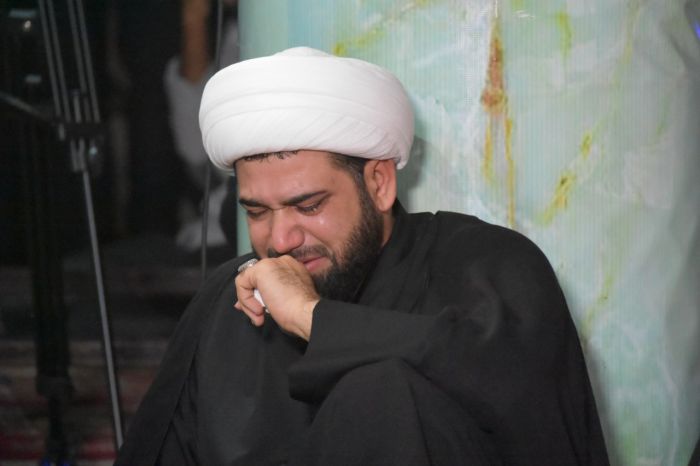 احيت الامانة الخاصة لمزار العلوية الطاهرة الشريفة بنت الامام الحسن المجتبى (عليهما السلام) ذكرى جرح الامام علي بن أبي طالب (عليه السلام)