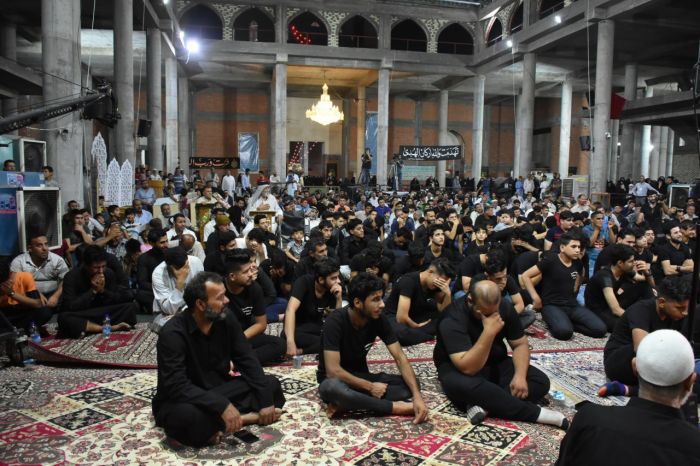 احيت الامانة الخاصة لمزار العلوية الطاهرة الشريفة بنت الامام الحسن المجتبى (عليهما السلام) ذكرى جرح الامام علي بن أبي طالب (عليه السلام)