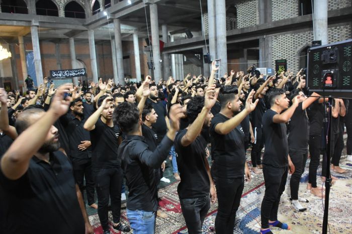 احيت الامانة الخاصة لمزار العلوية الطاهرة الشريفة بنت الامام الحسن المجتبى (عليهما السلام) ذكرى جرح الامام علي بن أبي طالب (عليه السلام)