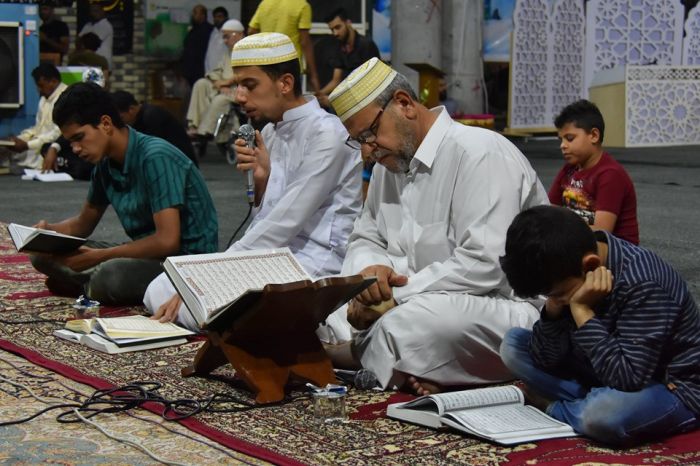 أحياء ليالي القدر المباركة في مرقد العلوية الطاهرة الشريفة بنت الامام الحسن المجتبى (عليهما السلام )