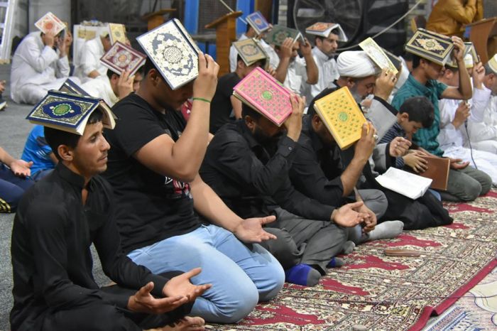 أحياء ليالي القدر المباركة في مرقد العلوية الطاهرة الشريفة بنت الامام الحسن المجتبى (عليهما السلام )