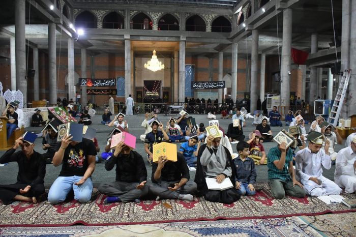 أحياء ليالي القدر المباركة في مرقد العلوية الطاهرة الشريفة بنت الامام الحسن المجتبى (عليهما السلام )