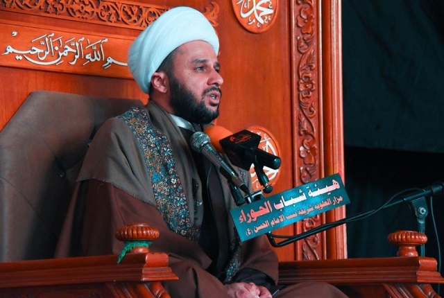 مجلس عزاء السيدة زينب الكبرى داخل حرم الشريفة بنت الحسن المجتبى (ع)
