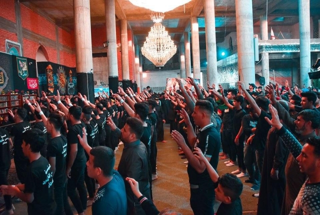 مجلس عزاء السيدة زينب الكبرى داخل حرم الشريفة بنت الحسن المجتبى (ع)
