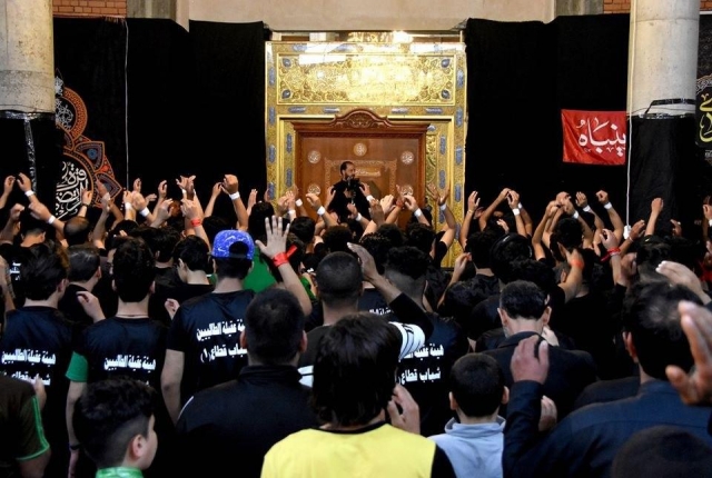 مجلس عزاء السيدة زينب الكبرى داخل حرم الشريفة بنت الحسن المجتبى (ع)